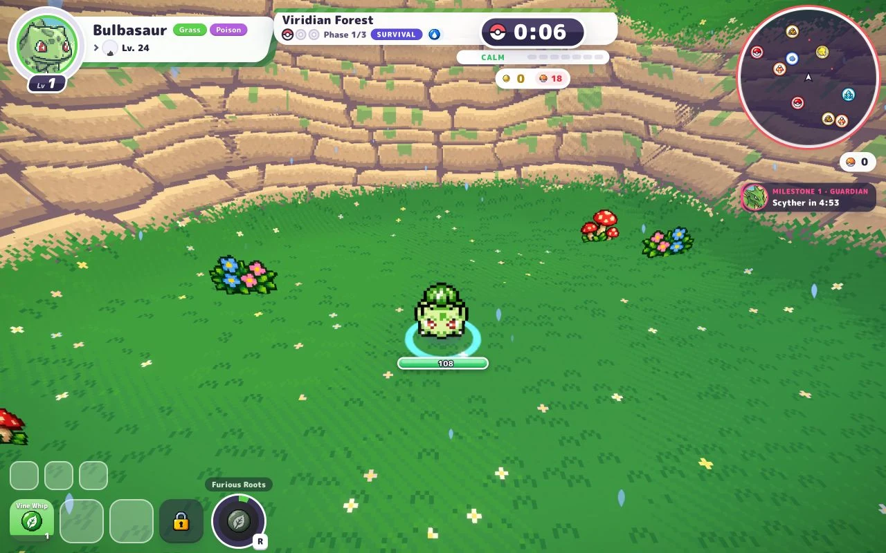 Unser Bulbasaur-Spieltest im Originalspiel